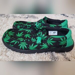 Wally Dazed 'N Dude - Black/Green MENS Size 15